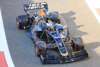 World © Octane Photographic Ltd. Formula 1 – Abu Dhabi Pirelli Tyre Test. Haas F1 Team VF19 – Romain Grosjean. Yas Marina Circuit, Abu Dhabi, UAE. Tuesday 3rd December 2019.