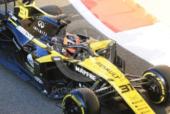 World © Octane Photographic Ltd. Formula 1 – Abu Dhabi Pirelli Tyre Test. Renault Sport F1 Team RS19 – Esteban Ocon. Yas Marina Circuit, Abu Dhabi, UAE. Tuesday 3rd December 2019.