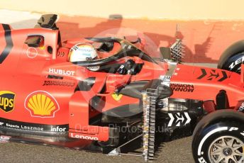 World © Octane Photographic Ltd. Formula 1 – Abu Dhabi Pirelli Tyre Test. Scuderia Ferrari SF90 – Sebastian Vettel. Yas Marina Circuit, Abu Dhabi, UAE. Tuesday 3rd December 2019.