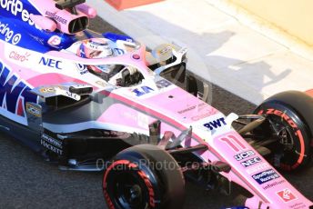 World © Octane Photographic Ltd. Formula 1 – Abu Dhabi Pirelli Tyre Test. SportPesa Racing Point RP19 - Sergio Perez. Yas Marina Circuit, Abu Dhabi, UAE. Tuesday 3rd December 2019.