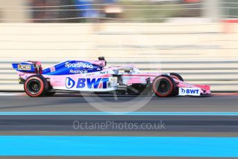 World © Octane Photographic Ltd. Formula 1 – Abu Dhabi Pirelli Tyre Test. SportPesa Racing Point RP19 - Sergio Perez. Yas Marina Circuit, Abu Dhabi, UAE. Tuesday 3rd December 2019.