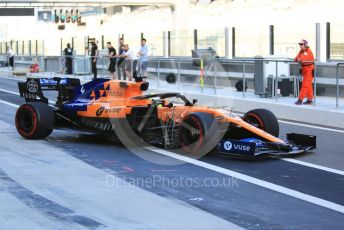 World © Octane Photographic Ltd. Formula 1 – Abu Dhabi Pirelli Tyre Test. McLaren MCL34 – Lando Norris. Yas Marina Circuit, Abu Dhabi, UAE. Tuesday 3rd December 2019.