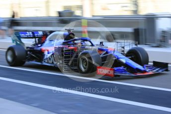 World © Octane Photographic Ltd. Formula 1 – Abu Dhabi Pirelli Tyre Test. Scuderia Toro Rosso STR14 – Sean Gelael. Yas Marina Circuit, Abu Dhabi, UAE. Tuesday 3rd December 2019.