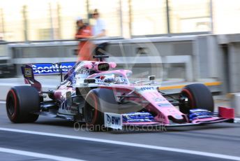 World © Octane Photographic Ltd. Formula 1 – Abu Dhabi Pirelli Tyre Test. SportPesa Racing Point RP19 - Sergio Perez. Yas Marina Circuit, Abu Dhabi, UAE. Tuesday 3rd December 2019.