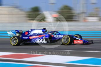World © Octane Photographic Ltd. Formula 1 – Abu Dhabi Pirelli Tyre Test. Scuderia Toro Rosso STR14 – Sean Galeal. Yas Marina Circuit, Abu Dhabi, UAE. Tuesday 3rd December 2019.