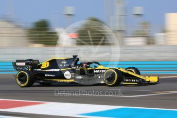 World © Octane Photographic Ltd. Formula 1 – Abu Dhabi Pirelli Tyre Test. Renault Sport F1 Team RS19 – Esteban Ocon. Yas Marina Circuit, Abu Dhabi, UAE. Tuesday 3rd December 2019.