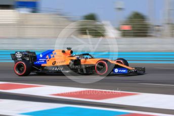 World © Octane Photographic Ltd. Formula 1 – Abu Dhabi Pirelli Tyre Test. McLaren MCL34 – Lando Norris. Yas Marina Circuit, Abu Dhabi, UAE. Tuesday 3rd December 2019.