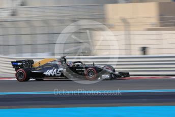 World © Octane Photographic Ltd. Formula 1 – Abu Dhabi Pirelli Tyre Test. Haas F1 Team VF19 – Roman Grosjean. Yas Marina Circuit, Abu Dhabi, UAE. Tuesday 3rd December 2019.