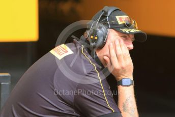 World © Octane Photographic Ltd. Formula 1 – Abu Dhabi Pirelli Tyre Test. Pirelli personnel. Yas Marina Circuit, Abu Dhabi, UAE. Tuesday 3rd December 2019.