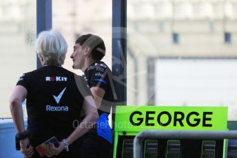 World © Octane Photographic Ltd. Formula 1 – Abu Dhabi Pirelli Tyre Test. ROKiT Williams Racing FW 42 – George Russell. Yas Marina Circuit, Abu Dhabi, UAE. Tuesday 3rd December 2019.
