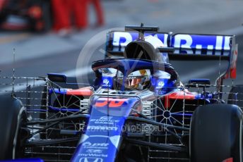 World © Octane Photographic Ltd. Formula 1 – Abu Dhabi Pirelli Tyre Test. Scuderia Toro Rosso STR14 – Sean Gelael. Yas Marina Circuit, Abu Dhabi, UAE. Tuesday 3rd December 2019.