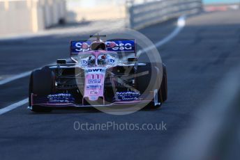World © Octane Photographic Ltd. Formula 1 – Abu Dhabi Pirelli Tyre Test. SportPesa Racing Point RP19 - Sergio Perez. Yas Marina Circuit, Abu Dhabi, UAE. Tuesday 3rd December 2019.