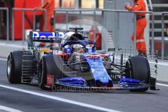 World © Octane Photographic Ltd. Formula 1 – Abu Dhabi Pirelli Tyre Test. Scuderia Toro Rosso STR14 – Sean Gelael. Yas Marina Circuit, Abu Dhabi, UAE. Tuesday 3rd December 2019.