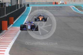 World © Octane Photographic Ltd. Formula 1 – Abu Dhabi Pirelli Tyre Test. Scuderia Toro Rosso STR14 – Sean Gelael. Yas Marina Circuit, Abu Dhabi, UAE. Tuesday 3rd December 2019