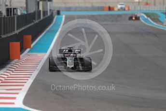World © Octane Photographic Ltd. Formula 1 – Abu Dhabi Pirelli Tyre Test. Haas F1 Team VF19 – Romain Grosjean. Yas Marina Circuit, Abu Dhabi, UAE. Tuesday 3rd December 2019.