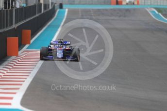 World © Octane Photographic Ltd. Formula 1 – Abu Dhabi Pirelli Tyre Test. Scuderia Toro Rosso STR14 – Sean Gelael. Yas Marina Circuit, Abu Dhabi, UAE. Tuesday 3rd December 2019