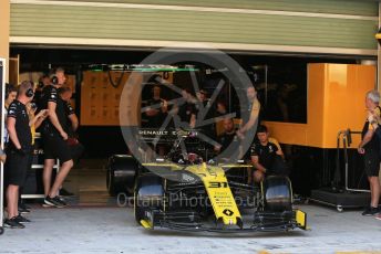 World © Octane Photographic Ltd. Formula 1 – Abu Dhabi Pirelli Tyre Test. Renault Sport F1 Team RS19 – Esteban Ocon. Yas Marina Circuit, Abu Dhabi, UAE. Tuesday 3rd December 2019.