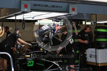 World © Octane Photographic Ltd. Formula 1 – Abu Dhabi Pirelli Tyre Test. Haas F1 Team VF19 – Romain Grosjean. Yas Marina Circuit, Abu Dhabi, UAE. Tuesday 3rd December 2019.