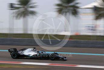 World © Octane Photographic Ltd. Formula 1 – Abu Dhabi Pirelli Tyre Test. Mercedes AMG Petronas Motorsport AMG F1 W10 EQ Power+ - Valtteri Bottas. Yas Marina Circuit, Abu Dhabi, UAE. Tuesday 3rd December 2019.