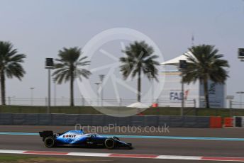 World © Octane Photographic Ltd. Formula 1 – Abu Dhabi Pirelli Tyre Test. ROKiT Williams Racing FW 42 – George Russell. Yas Marina Circuit, Abu Dhabi, UAE. Tuesday 3rd December 2019.