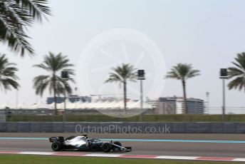 World © Octane Photographic Ltd. Formula 1 – Abu Dhabi Pirelli Tyre Test. Mercedes AMG Petronas Motorsport AMG F1 W10 EQ Power+ - Valtteri Bottas. Yas Marina Circuit, Abu Dhabi, UAE. Tuesday 3rd December 2019.