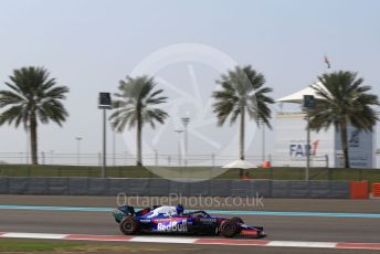 World © Octane Photographic Ltd. Formula 1 – Abu Dhabi Pirelli Tyre Test. Scuderia Toro Rosso STR14 – Sean Gelael. Yas Marina Circuit, Abu Dhabi, UAE. Tuesday 3rd December 2019.