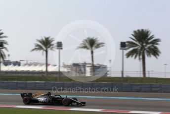 World © Octane Photographic Ltd. Formula 1 – Abu Dhabi Pirelli Tyre Test. Haas F1 Team VF19 – Roman Grosjean. Yas Marina Circuit, Abu Dhabi, UAE. Tuesday 3rd December 2019.