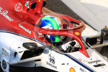 World © Octane Photographic Ltd. Formula 1 – Abu Dhabi Pirelli Tyre Test. Alfa Romeo Racing C38 – Antonio Giovinazzi. Yas Marina Circuit, Abu Dhabi, UAE. Wednesday 4th December 2019.