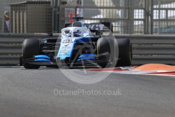 World © Octane Photographic Ltd. Formula 1 – Abu Dhabi Pirelli Tyre Test. ROKiT Williams Racing FW 42 – Roy Nissany. Yas Marina Circuit, Abu Dhabi, UAE. Wednesday 4th December 2019.
