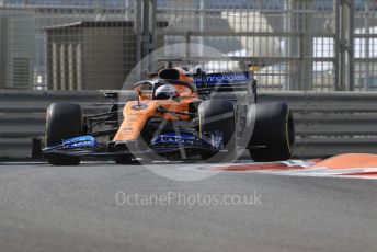 World © Octane Photographic Ltd. Formula 1 – Abu Dhabi Pirelli Tyre Test. McLaren MCL34 – Carlos Sainz. Yas Marina Circuit, Abu Dhabi, UAE. Wednesday 4th December 2019.