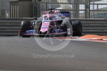 World © Octane Photographic Ltd. Formula 1 – Abu Dhabi Pirelli Tyre Test. SportPesa Racing Point RP19 – Lance Stroll. Yas Marina Circuit, Abu Dhabi, UAE. Wednesday 4th December 2019.