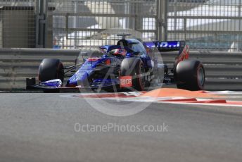 World © Octane Photographic Ltd. Formula 1 – Abu Dhabi Pirelli Tyre Test. Scuderia Toro Rosso STR14 – Pierre Gasly. Yas Marina Circuit, Abu Dhabi, UAE. Wednesday 4th December 2019.