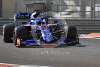 World © Octane Photographic Ltd. Formula 1 – Abu Dhabi Pirelli Tyre Test. Scuderia Toro Rosso STR14 – Pierre Gasly. Yas Marina Circuit, Abu Dhabi, UAE. Wednesday 4th December 2019.