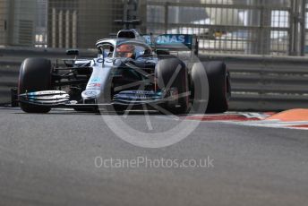 World © Octane Photographic Ltd. Formula 1 – Abu Dhabi Pirelli Tyre Test. Mercedes AMG Petronas Motorsport AMG F1 W10 EQ Power+ – George Russell. Yas Marina Circuit, Abu Dhabi, UAE. Wednesday 4th December 2019.