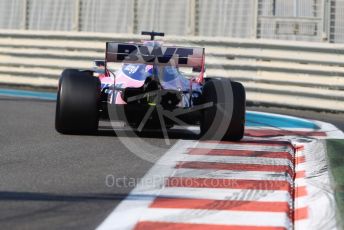 World © Octane Photographic Ltd. Formula 1 – Abu Dhabi Pirelli Tyre Test. SportPesa Racing Point RP19 – Lance Stroll. Yas Marina Circuit, Abu Dhabi, UAE. Wednesday 4th December 2019.