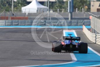 World © Octane Photographic Ltd. Formula 1 – Abu Dhabi Pirelli Tyre Test. Scuderia Toro Rosso STR14 – Pierre Gasly. Yas Marina Circuit, Abu Dhabi, UAE. Wednesday 4th December 2019.