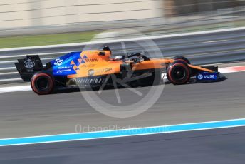 World © Octane Photographic Ltd. Formula 1 – Abu Dhabi Pirelli Tyre Test. McLaren MCL34 – Carlos Sainz. Yas Marina Circuit, Abu Dhabi, UAE. Wednesday 4th December 2019.