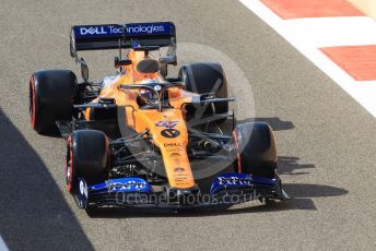 World © Octane Photographic Ltd. Formula 1 – Abu Dhabi Pirelli Tyre Test. McLaren MCL34 – Carlos Sainz. Yas Marina Circuit, Abu Dhabi, UAE. Wednesday 4th December 2019.