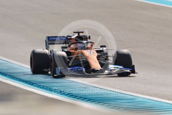 World © Octane Photographic Ltd. Formula 1 – Abu Dhabi Pirelli Tyre Test. McLaren MCL34 – Carlos Sainz. Yas Marina Circuit, Abu Dhabi, UAE. Wednesday 4th December 2019.
