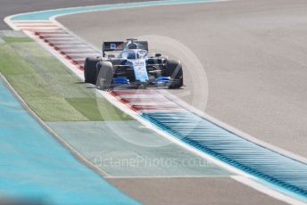 World © Octane Photographic Ltd. Formula 1 – Abu Dhabi Pirelli Tyre Test. ROKiT Williams Racing FW 42 - Nicholas Latifi. Yas Marina Circuit, Abu Dhabi, UAE. Wednesday 4th December 2019.