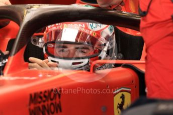 World © Octane Photographic Ltd. Formula 1 – Abu Dhabi Pirelli Tyre Test. Scuderia Ferrari SF90 – Charles Leclerc. Yas Marina Circuit, Abu Dhabi, UAE. Wednesday 4th December 2019.