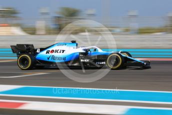 World © Octane Photographic Ltd. Formula 1 – Abu Dhabi Pirelli Tyre Test. ROKiT Williams Racing FW 42 – Roy Nissany. Yas Marina Circuit, Abu Dhabi, UAE. Wednesday 4th December 2019.