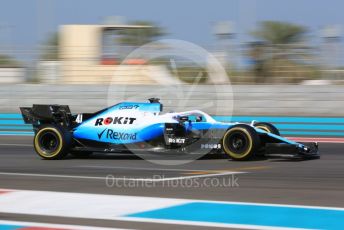 World © Octane Photographic Ltd. Formula 1 – Abu Dhabi Pirelli Tyre Test. ROKiT Williams Racing FW 42 – Roy Nissany. Yas Marina Circuit, Abu Dhabi, UAE. Wednesday 4th December 2019.
