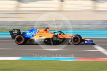 World © Octane Photographic Ltd. Formula 1 – Abu Dhabi Pirelli Tyre Test. McLaren MCL34 – Carlos Sainz. Yas Marina Circuit, Abu Dhabi, UAE. Wednesday 4th December 2019.