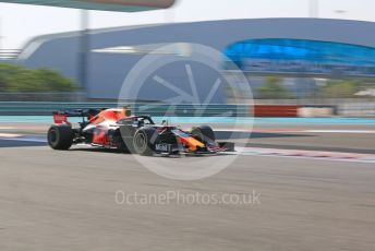 World © Octane Photographic Ltd. Formula 1 – Abu Dhabi Pirelli Tyre Test. Aston Martin Red Bull Racing RB15 – Alexander Albon. Yas Marina Circuit, Abu Dhabi, UAE. Wednesday 4th December 2019.