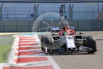 World © Octane Photographic Ltd. Formula 1 – Abu Dhabi Pirelli Tyre Test. Alfa Romeo Racing C38 – Antonio Giovinazzi. Yas Marina Circuit, Abu Dhabi, UAE. Wednesday 4th December 2019.