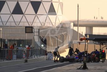 World © Octane Photographic Ltd. Formula 1 – Abu Dhabi Pirelli Tyre Test. Scuderia Toro Rosso STR14 – Pierre Gasly. Yas Marina Circuit, Abu Dhabi, UAE. Wednesday 4th December 2019.
