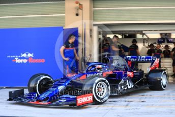 World © Octane Photographic Ltd. Formula 1 – Abu Dhabi Pirelli Tyre Test. Scuderia Toro Rosso STR14 – Pierre Gasly. Yas Marina Circuit, Abu Dhabi, UAE. Wednesday 4th December 2019.