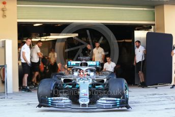 World © Octane Photographic Ltd. Formula 1 – Abu Dhabi Pirelli Tyre Test. Mercedes AMG Petronas Motorsport AMG F1 W10 EQ Power+ - George Russell. Yas Marina Circuit, Abu Dhabi, UAE. Wednesday 4th December 2019.