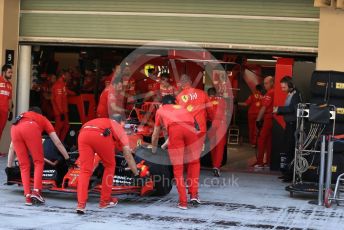 World © Octane Photographic Ltd. Formula 1 – Abu Dhabi Pirelli Tyre Test. Scuderia Ferrari SF90 – Charles Leclerc. Yas Marina Circuit, Abu Dhabi, UAE. Wednesday 4th December 2019.